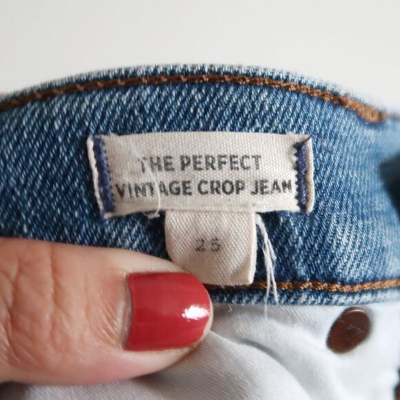 Madewell The Perfect Vintage Jean - Size 25 - Picture 9 of 10